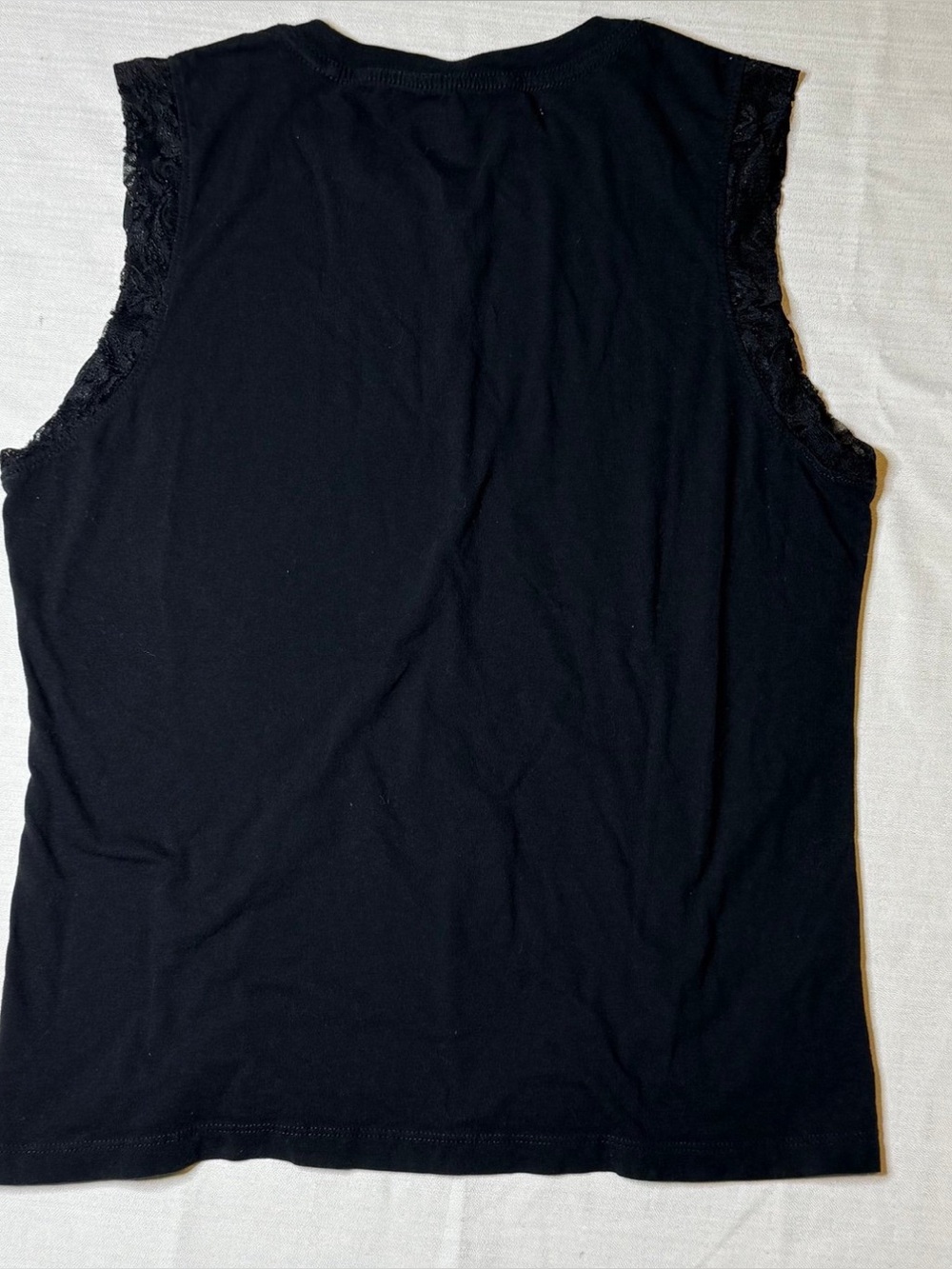 Affliction Women's NIGHTRAIN Guns N Roses Tank Top in Black size Medium - Picture 7 of 8